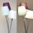 68'' Brushed Nickel Tree Floor Lamp Set-711192808