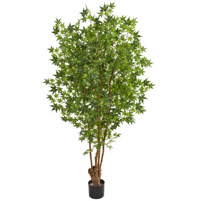 72'' Faux Maple Tree in Planter