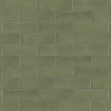 Coco 2" x 6" Porcelain Brick Look Subway Wall & Floor Tile