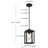 Gracela 1 - Light Lantern Rectangle Pendant-1286140100-1233750035