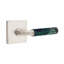 Select Round Door Lever with Square Rosette-742455447-742455440