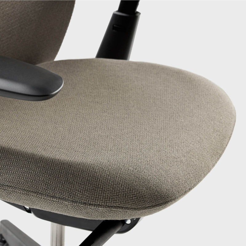 Haworth Soji Mesh Ergonomic Task Chair, Clay
