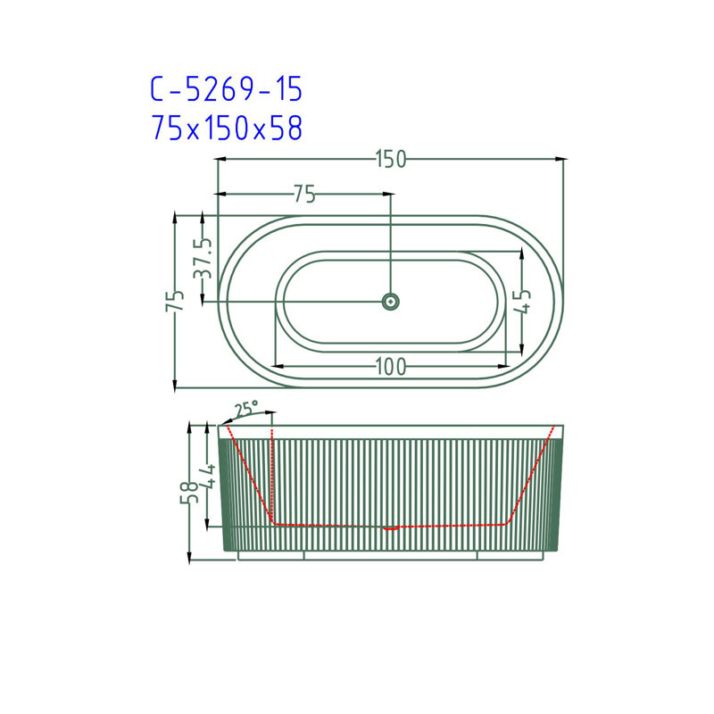 Freestanding Bathtub