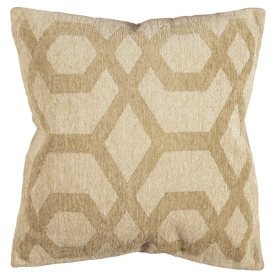 Geometric Chenille Pillow Cover