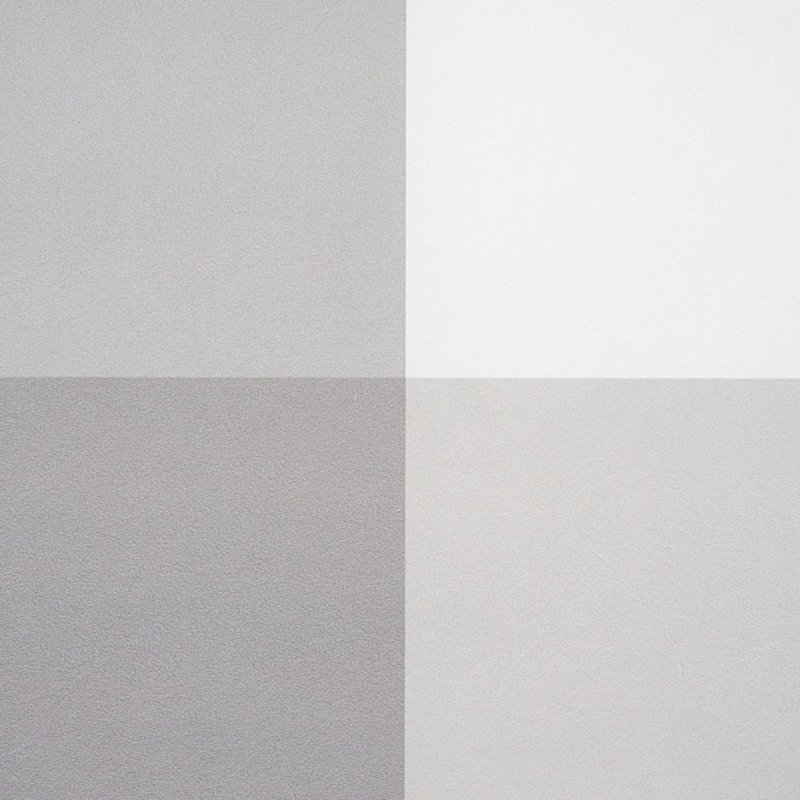 Grand papier peint à carreaux Willa, gris