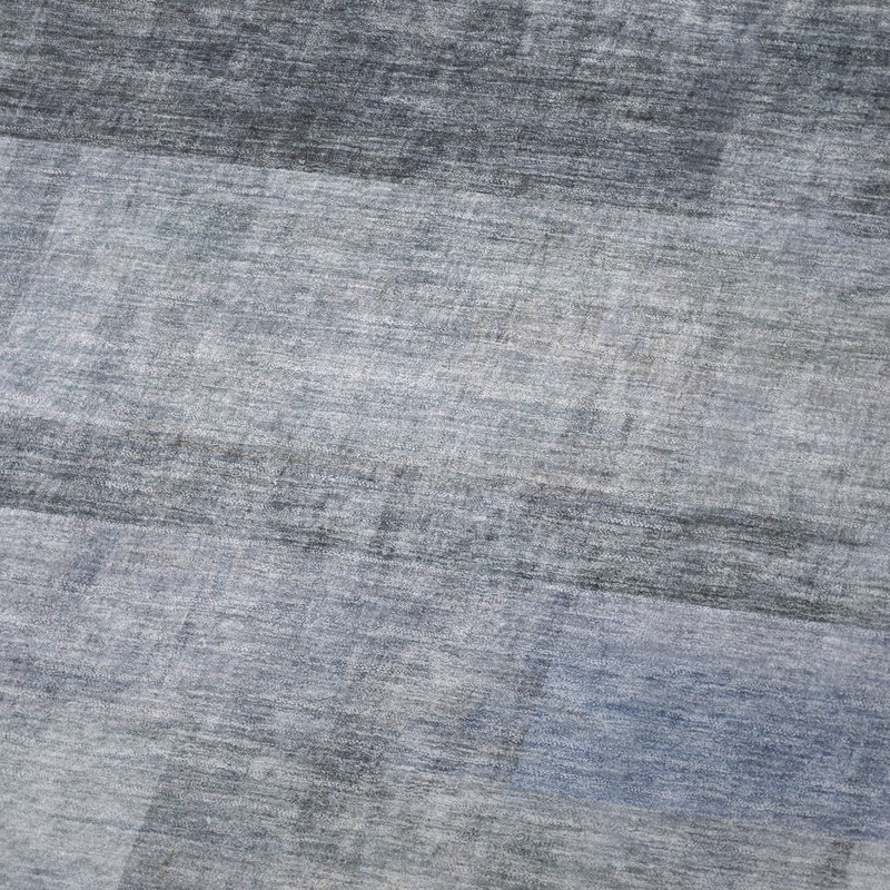Jeté en sherpa Addison, Bleu marine ombré