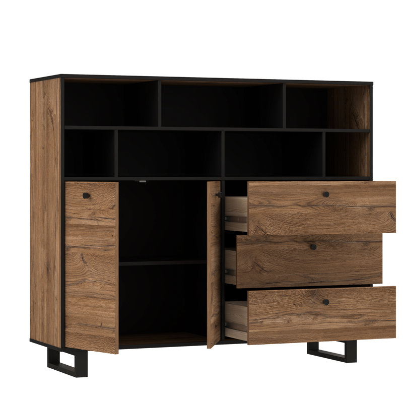 Idlewild 144 Cm Wide 3 Drawer Sideboard