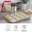 Distributeur de pâte à crêpes - Distributeur de pâte de 4 tasses avec poignée pour crêpes, gaufres, muffins et crêpes - Outils de cuisson (rouge)-101195385