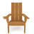 Harlean Modern All Weather Outdoor HIPS Plastic/Resin Adirondack Chair Fire Pit Chairs Oversized Patio Chair With Cup Holder-1255533514