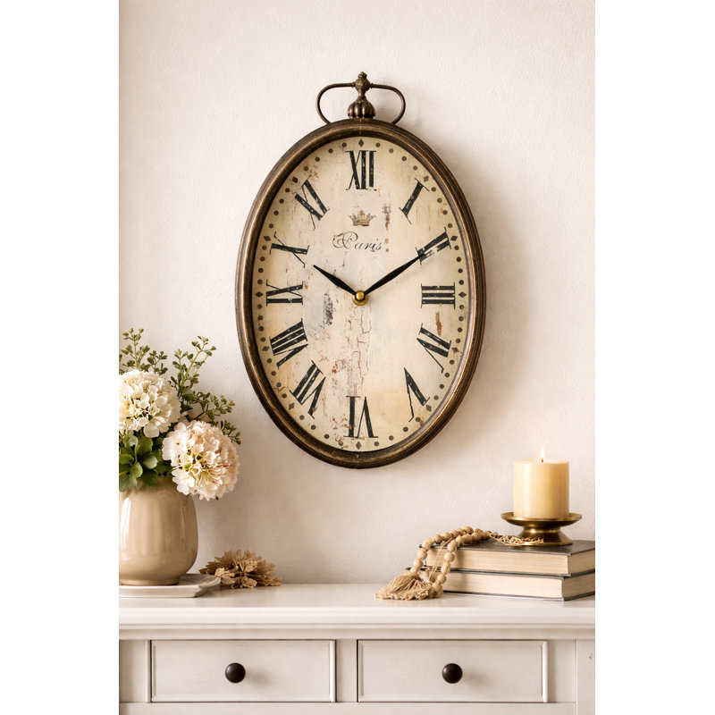 Metal Wall Clock