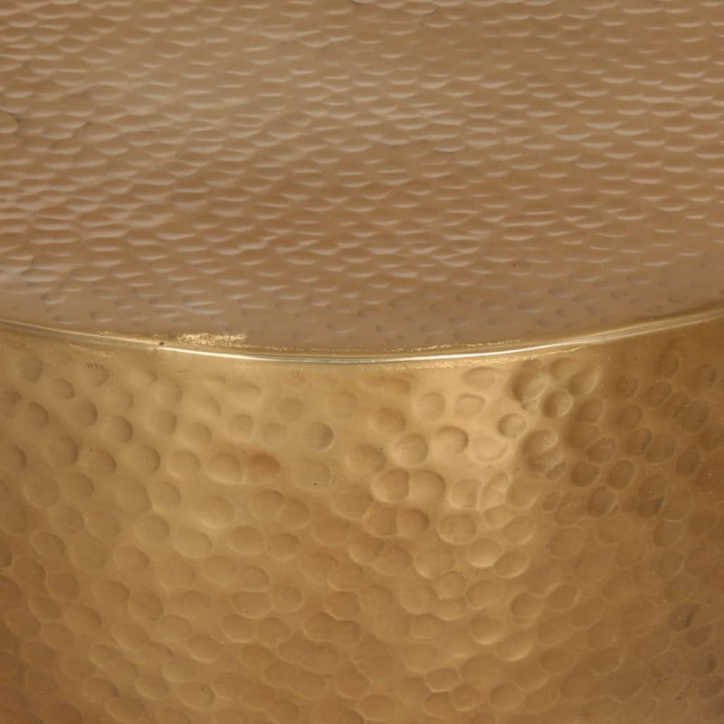 Jordy Enclosed Coffee Table, Brass