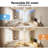 46 Inch Ceiling Fan With Light and Remote Control (Set of 2)-107784868