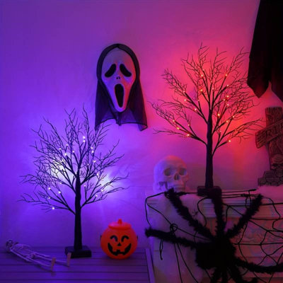 1.97' H Lighted Artificial Christmas Tree