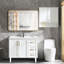 Grand miroir mural rectangulaire doré de 30 po x 40 po pour salle de bain moderne - Non, alliage d'aluminium rouille, verre Hd facile à assembler, aluminium, caractéristiques-131496573