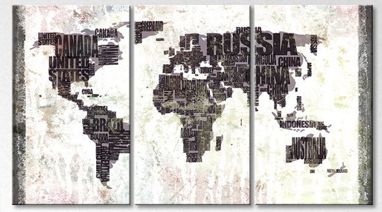 3 Piece Wrapped Canvas Print