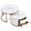 Table basse gigogne 2 tiroirs Elegant Grace