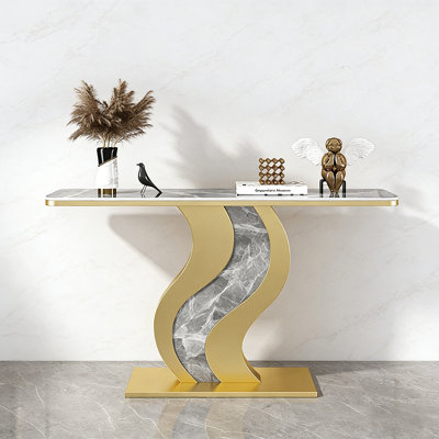 Modern Minimalist Art Console Table
