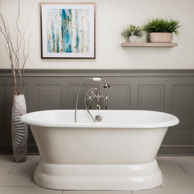 Laurent x 30'' Soaking Cast Iron Bathtub