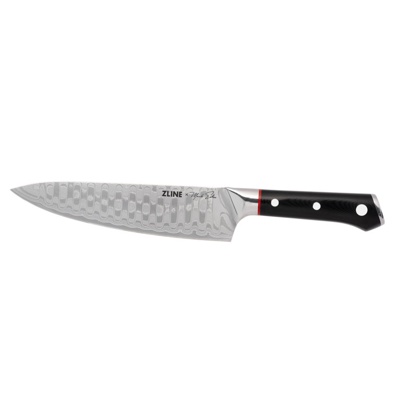 ZLINE Mark Estee 8 in. Professional Japanese Damascus Steel Chef Knife