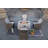 Wicker 4 - Person Patio Conversation Set with Cushions