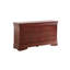 Commode Glory Furniture Louis Phillipe G3100-D, cerise
