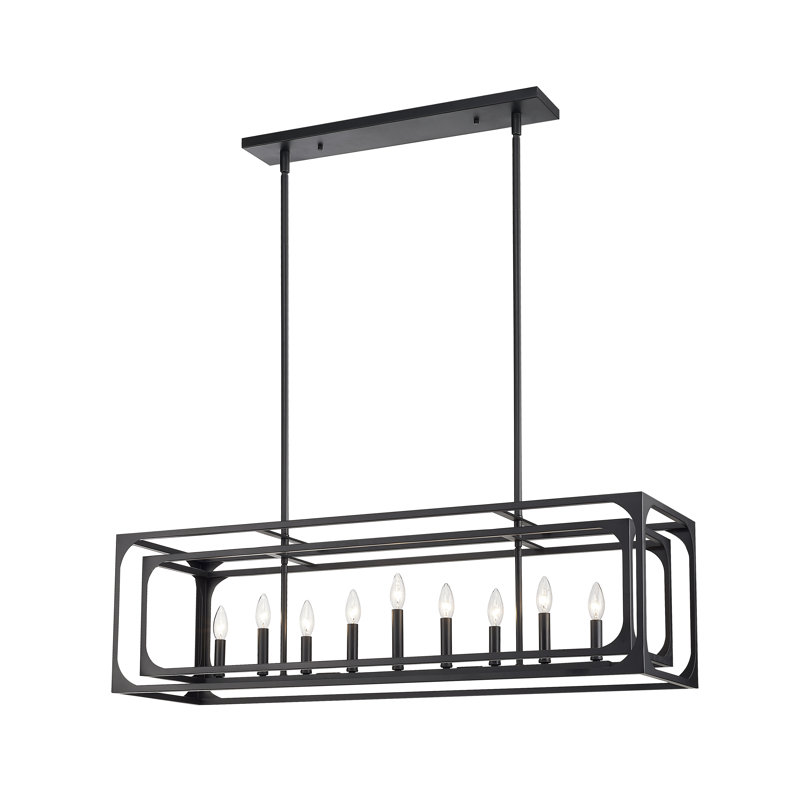 9 - Light Lantern Pendant, Matte Black