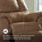 Pinard Faux Leather Recliner-1617484636