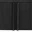 U_STYLE Console de 62,2 pouces à motif de vagues avec 4 portes et une tablette réglable, un canapé incurvé derrière le canapé, une table d'entrée étroite pour le salon, le vestibule et le couloir-815480569
