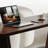 Dark walnut Rectangular Solid Wood desks-465240587