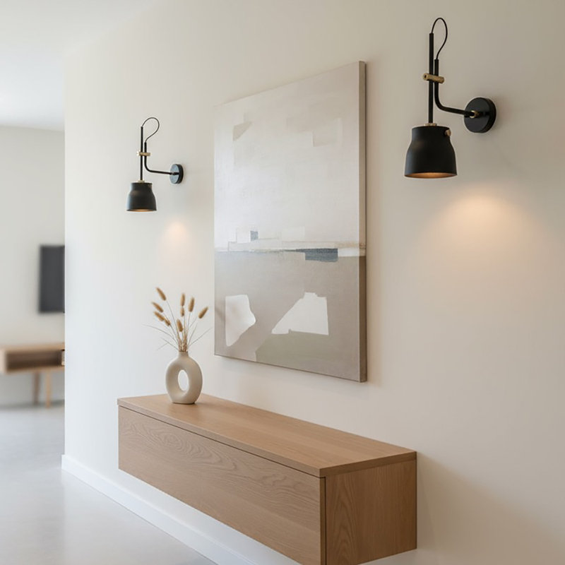 Appliquee à bras 1 lumières Euro Industrial