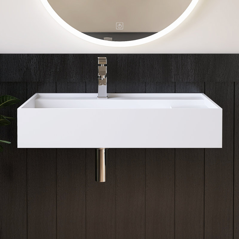 Lavabo de salle de bain mural 30 po