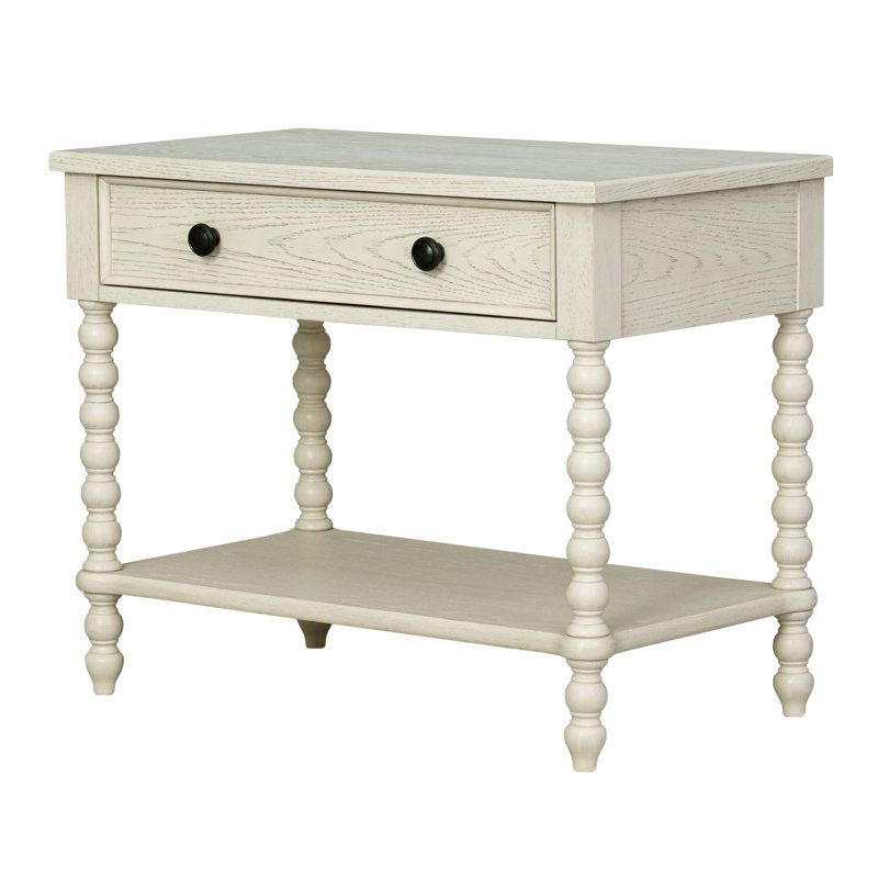 Large Nightstand, Antique Cream