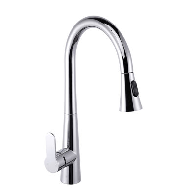 Belfry Kitchen Galvez Pull Out Kitchen Faucet