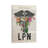 LPN, Licensed Practical Nurse with Flowers by Aged Pixel - Wrapped Canvas Typography-2070734944