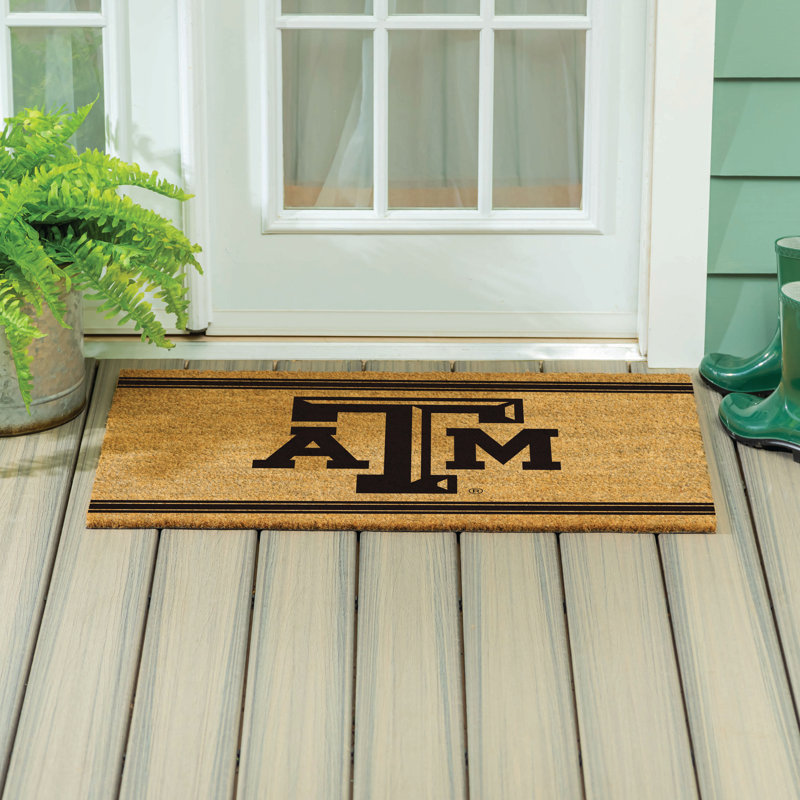 Grand tapis couleur coco Texas A&M, 36 po x 24 po
