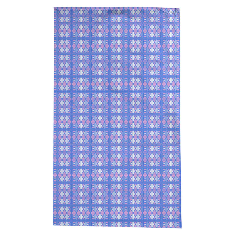 Nappe losanges doublés Leffel, Bleu / mauve