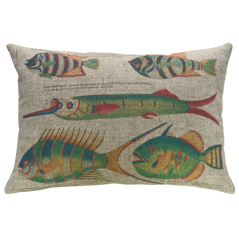 Linen Reversible Throw Pillow