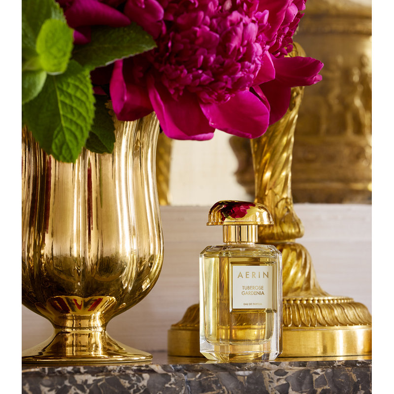 Pauline Small Vase, Gold, 6.3" H x 4.4" W x 4.4" D