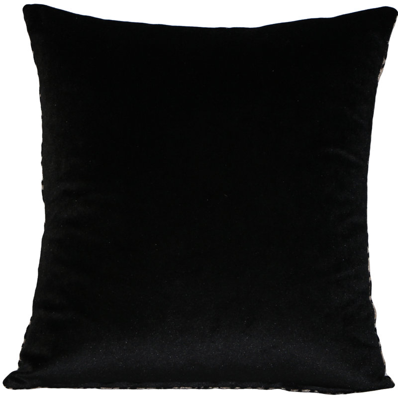 Coussin décoratif en velours Amethyst