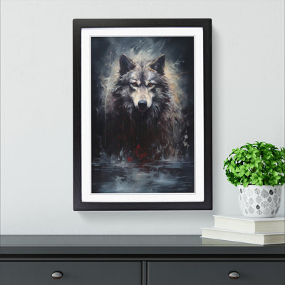 Wolf Contemporary No.3 Framed Print