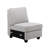 Finley 7-Piece Modular L-Shape Linen Sectional Sofa and Ottoman