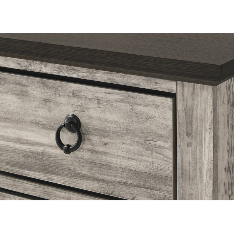 Ensemble de chambre à coucher Lovesta, Très grand, 7pieces:Bed,Nightstand,DresserMirror,Chest
