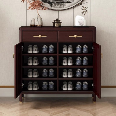 Classic and practical storage shoe cabinet