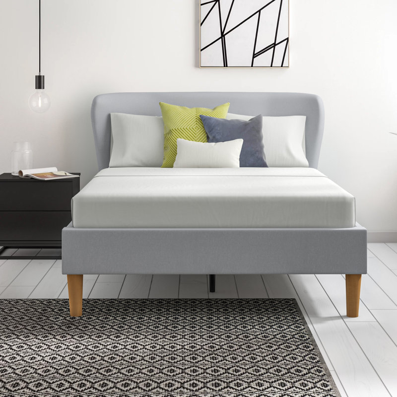 Johnny Upholstered Bed, Double (4'6), Pocket Memory