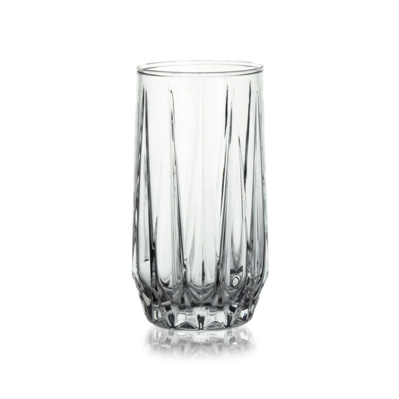 Meshaq Set/6 14 oz Glass Tumbler