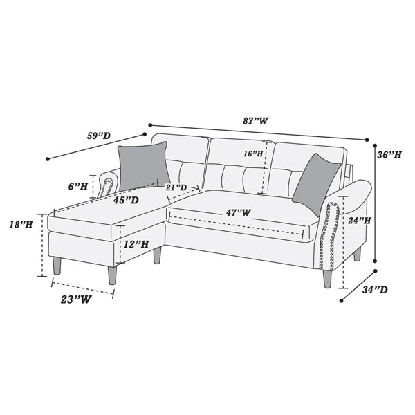 Dimensions du produit