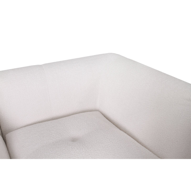 Canapé modulaire modulaire modulaire - Tissu performant, Dezyah, H 29,5 po x l 82 po x P 41 po, 2