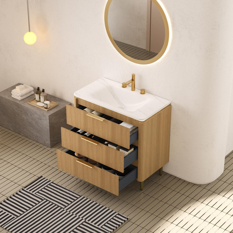Meuble-lavabo élégant et raffiné 36 po, 36"
