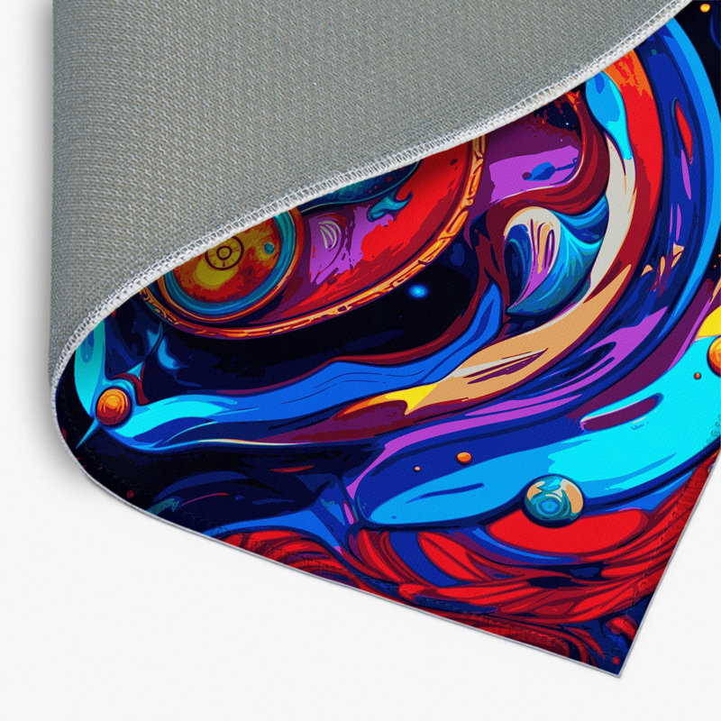 Tapis optique pour l'intérieur et l'extérieur, Rectangle 1 pi 6 po x 2 pi 6 po