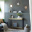 Ensemble de 3 miroirs muraux abstraits